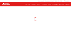 Desktop Screenshot of osfysio.fi